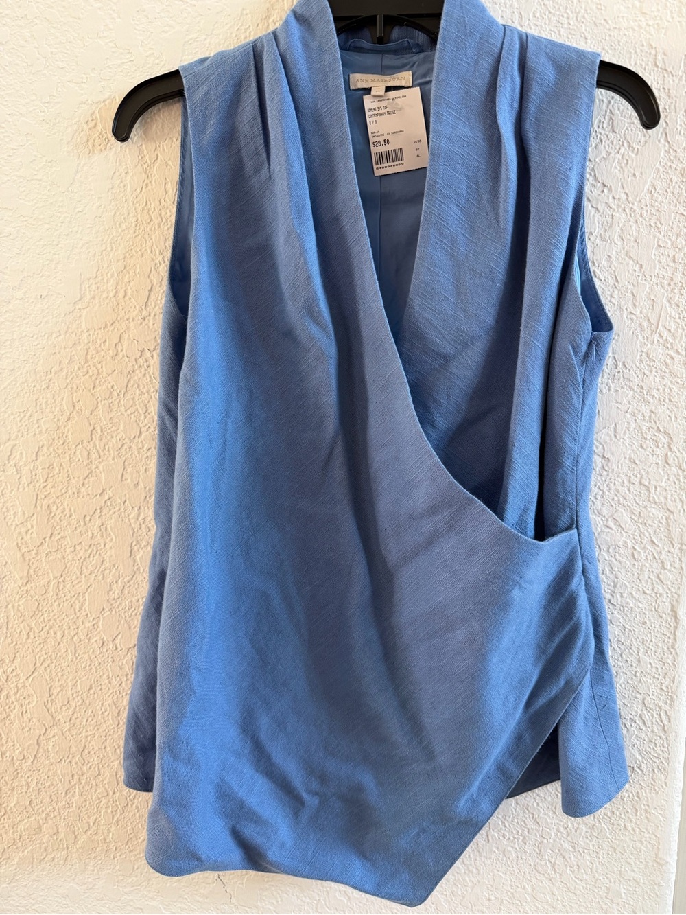 Ann mashburn linen cotton top Medium